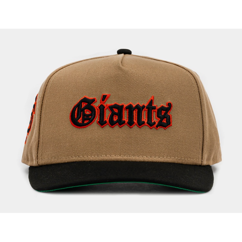 The  Exclusive San Francisco Giants Khaki 950AF Snapback (Khaki/Orange)