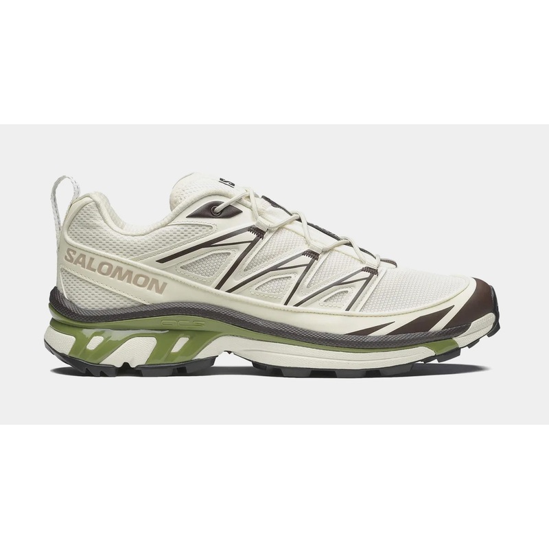XT 6 Expanse Mens Running Shoes (Vanilla Ice/Black Coffee/Green)