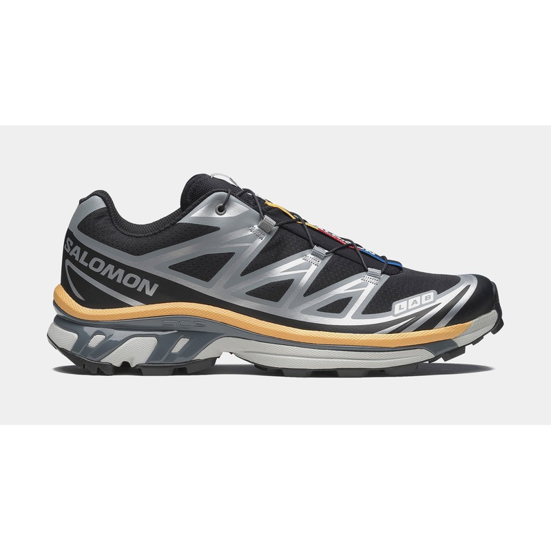 XT 6 Mens Running Shoes (Black/Phantom/Warm Apricot)