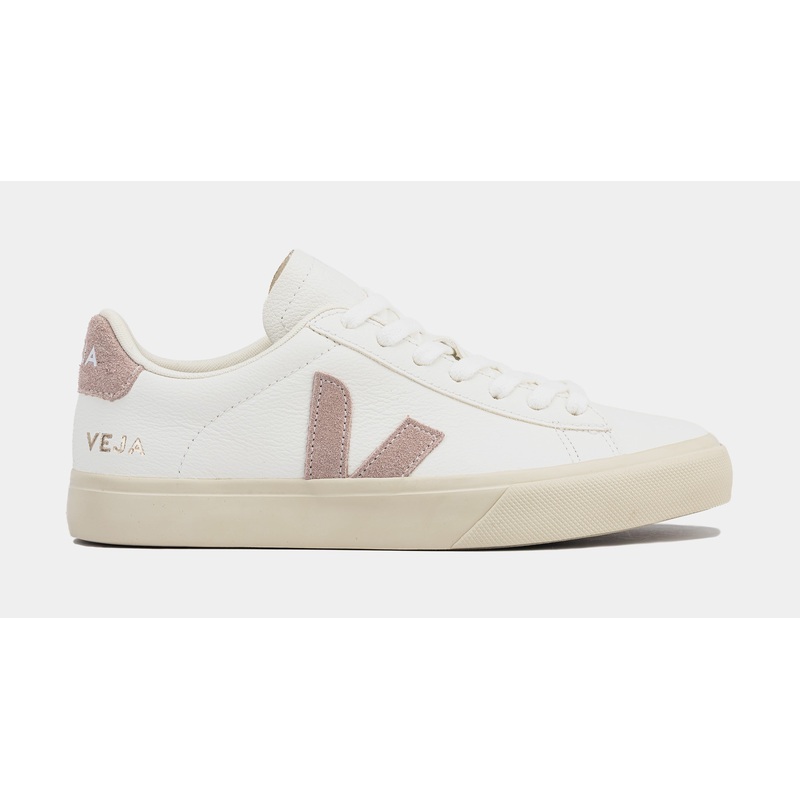 Campo Leather Womens Lifestyle Shoes (White/Pink)