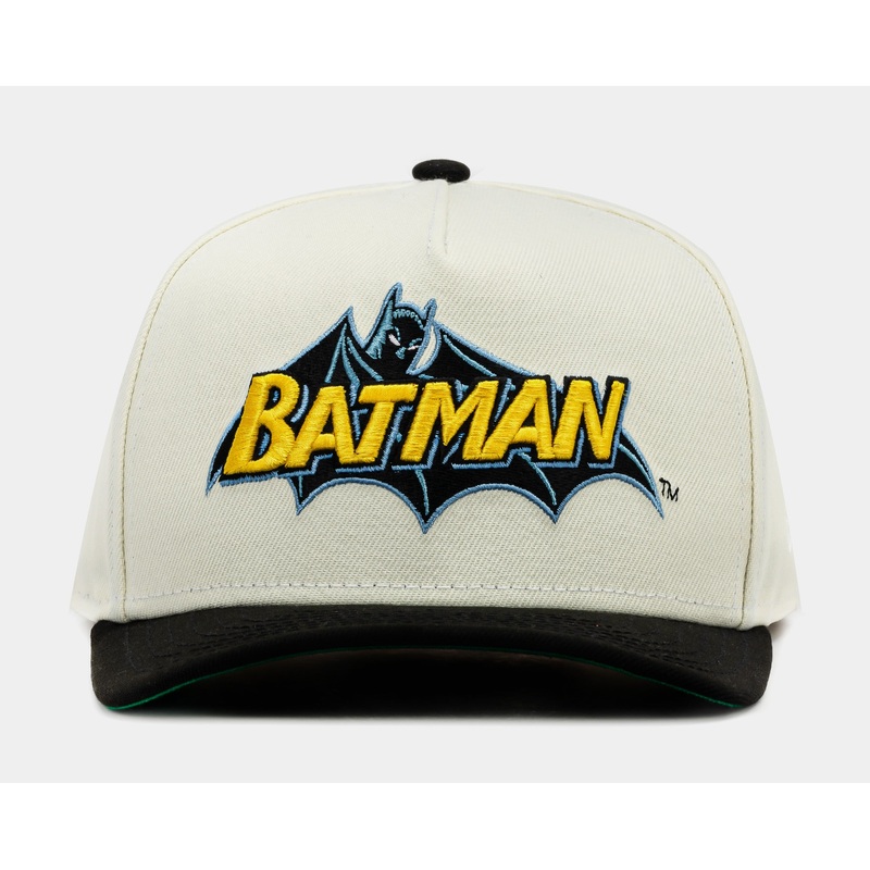 Exclusive Batman Chrome 950AF Snapback Mens Hat (White/Yellow)