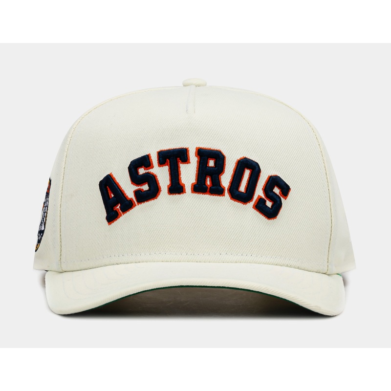 Exclusive Houston Astros 950AF Snapback Mens Hat (Beige/Orange)