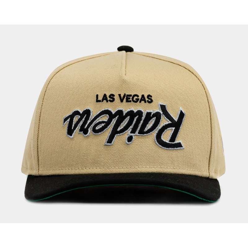 Exclusive Las Vegas Raiders Gold 2 Tone 950AF Snapback Mens Hat (Gold/Black)