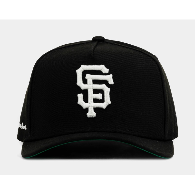 Exclusive San Francisco Giants 950AF Snapback Mens Hat (Black/White)