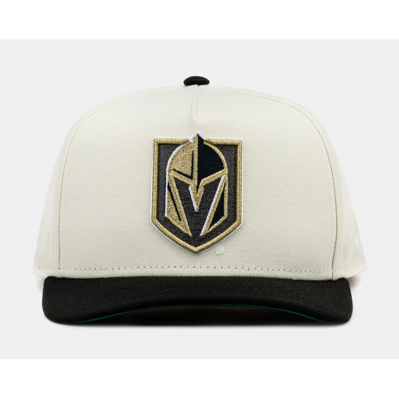 Exclusive Vegas Golden Knights 950AF Snapback Mens Hat (Beige/Black/Gold)