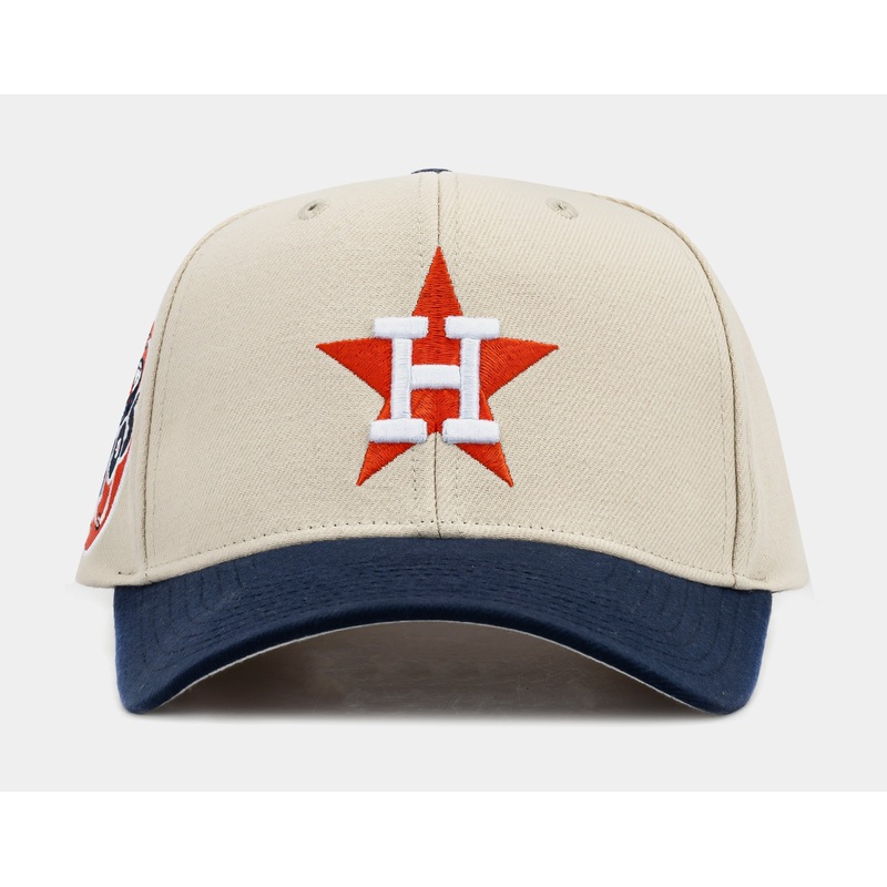 Houston Astros Snapback Mens Hat (Orange/Beige)