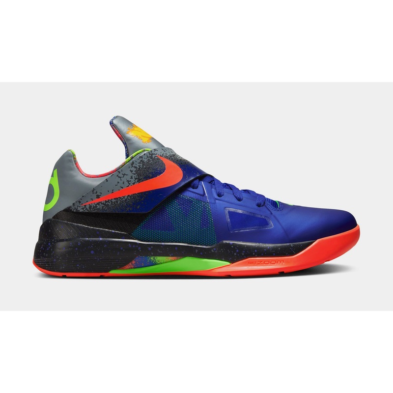 KD 4 Nerf Mens Basketball Shoes (Concord/Bright Crimson/Black/Cool Grey)