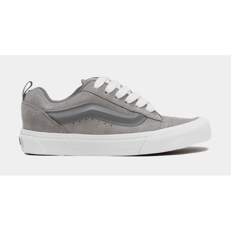 Knu Skool Mens Lifestyle Shoes (Grey/White/Dark Grey)