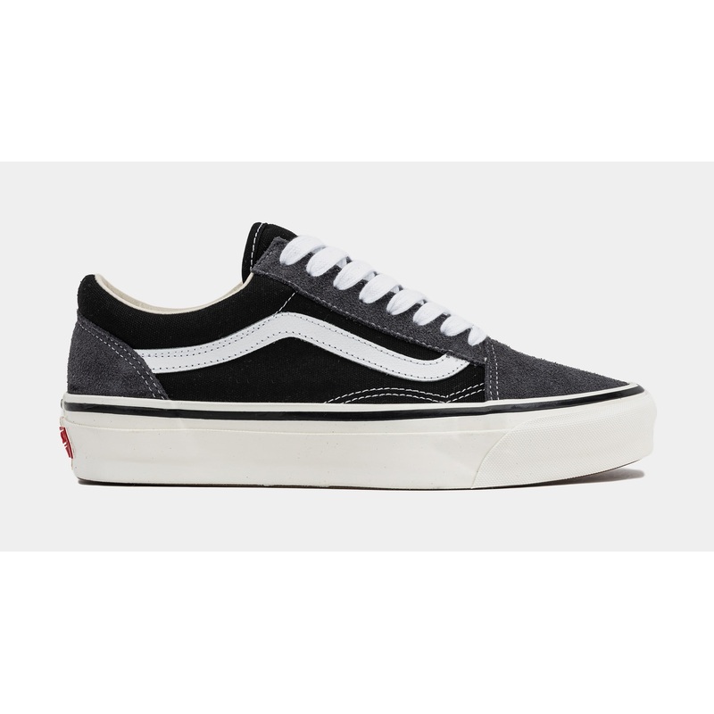 Lux Old Skool Mens Lifestyle Shoes (Grey/Black)