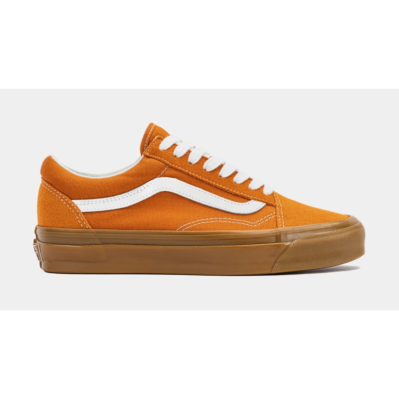 LX Old Skool Mens Lifestyle Shoes (Orange/White/Gum)