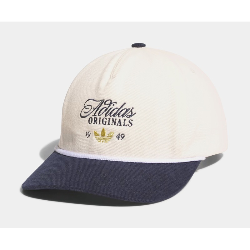 Masterpiece Strapback Mens Hat (Wonder White/Night Indigo)