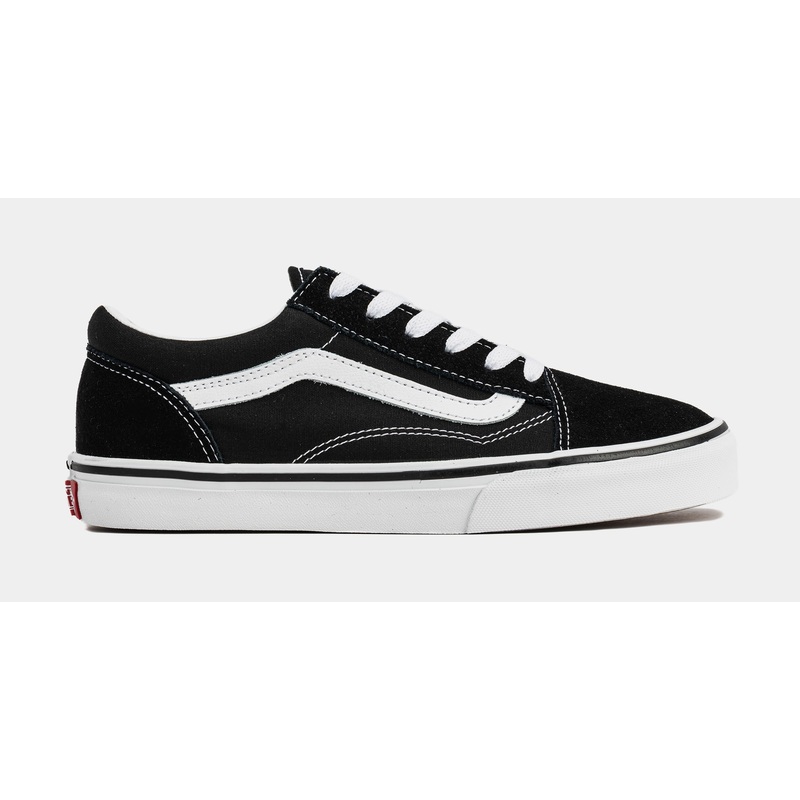 Old Skool Grade School Lifestyle Shoes (Black/White)