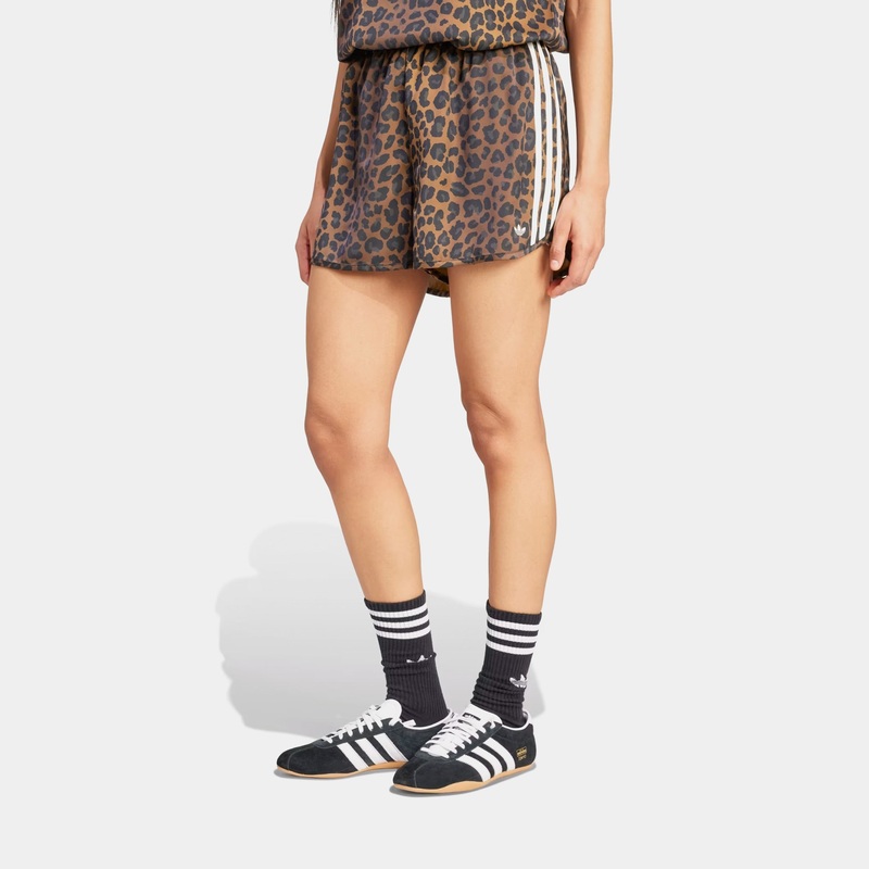 Originals Leopard Satin Womens Shorts (Multi Color/Bronze Strata)