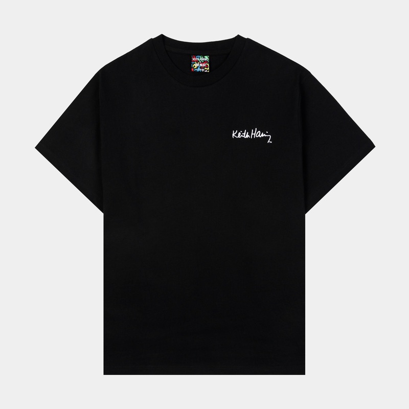 SP x Keith Haring Icon Mens Short Sleeve Shirt (Black/Red)