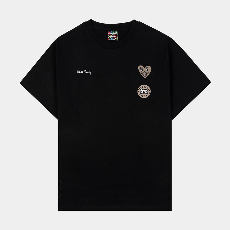 SP x Keith Haring Legendary Mens Short Sleeve Shirt (Black/Taupe)