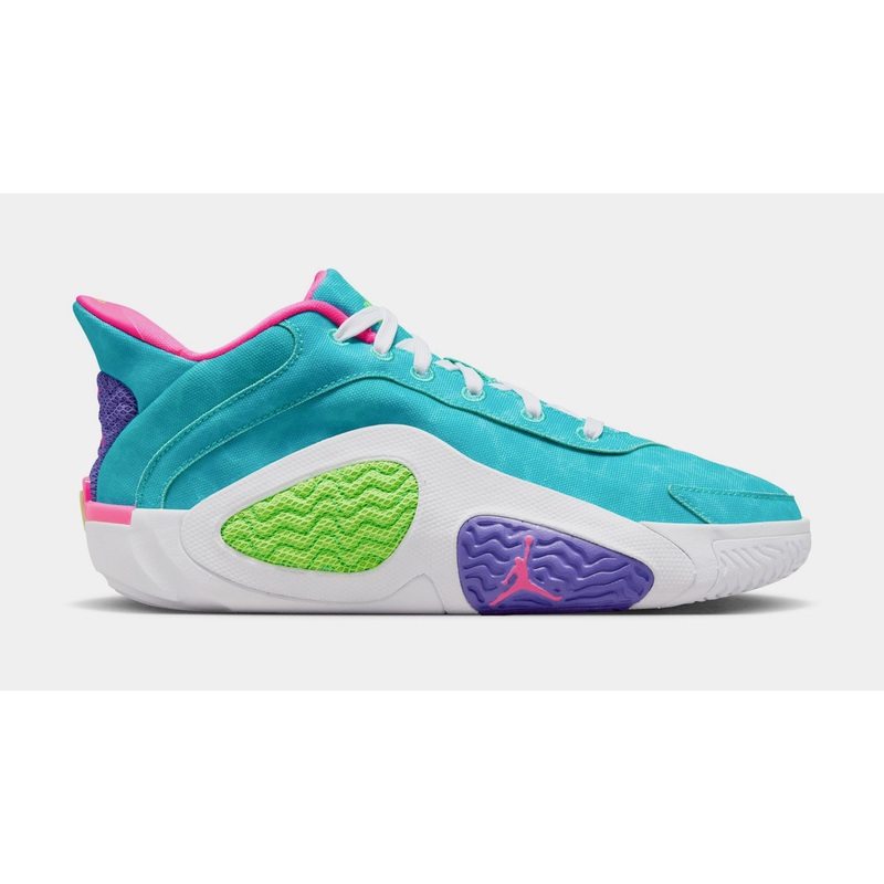 Tatum 2 Grade School Basketball Shoes (Hyper Jade/Green Strike/White)