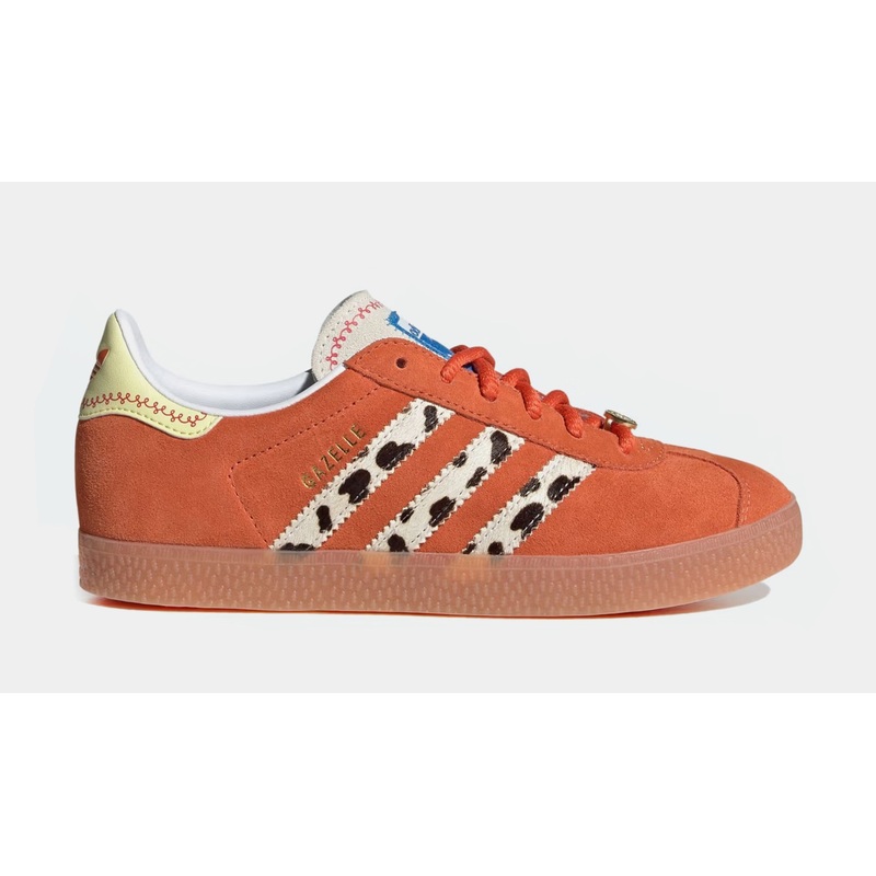 Toy Story x Gazelle Grade School Lifestyle Shoes (Orange/Yellow)