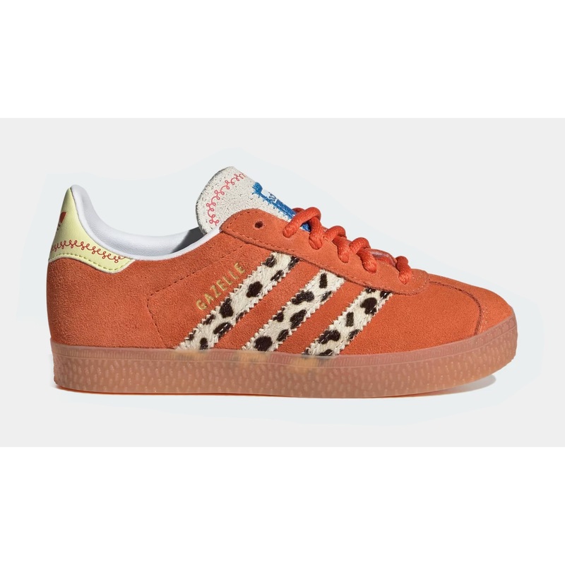 Toy Story x Gazelle Preschool Lifestyle Shoes (Orange/Yellow)