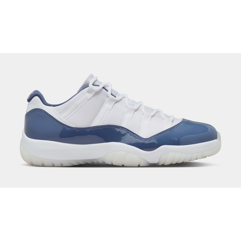 Air Jordan 11 Retro Low Diffused Blue Mens Lifestyle Shoes (Diffused Blue/White/Midnight Navy)