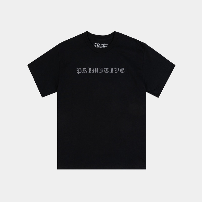 Chopper Mens Short Sleeve Shirt (Black/Grey)