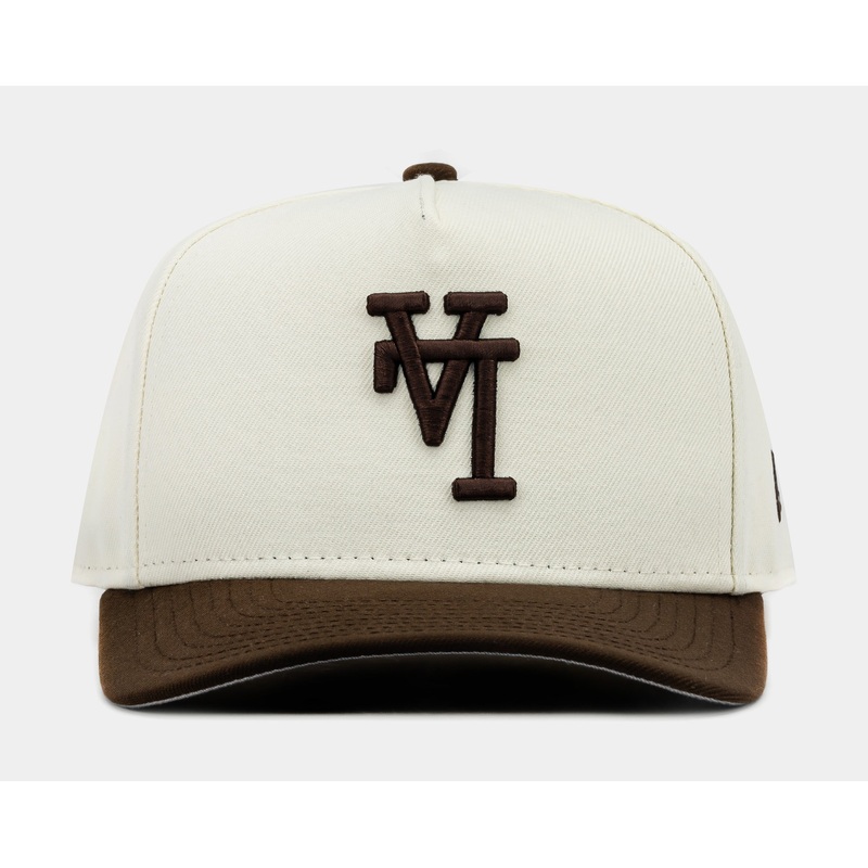 Exclusive Los Angeles Chrome Walnut 950AF Snapback Mens Hat (Walnut/Beige)