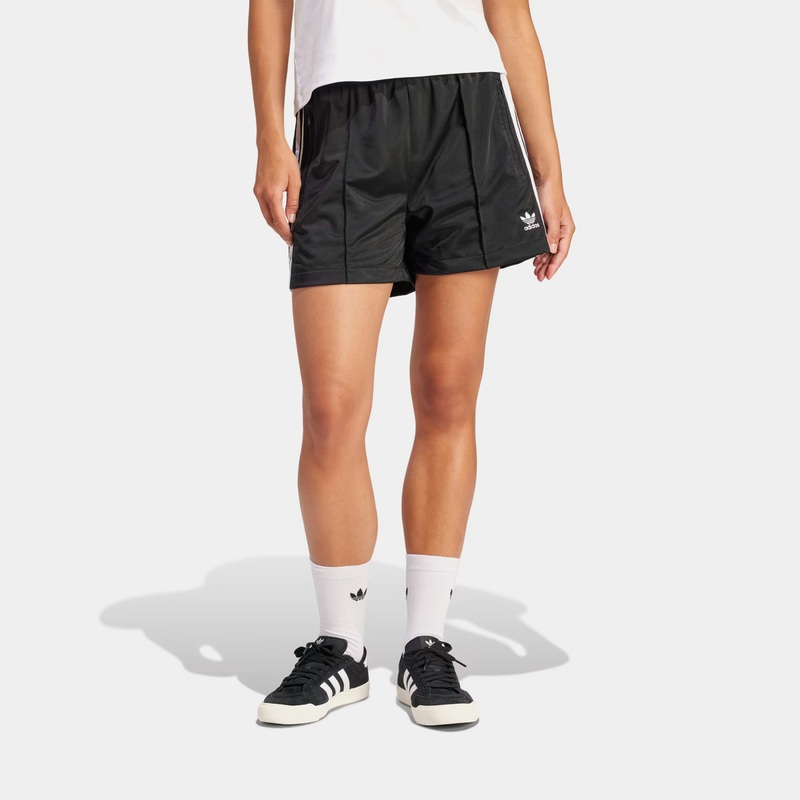 Firebird Track Womens Shorts (Black/White)