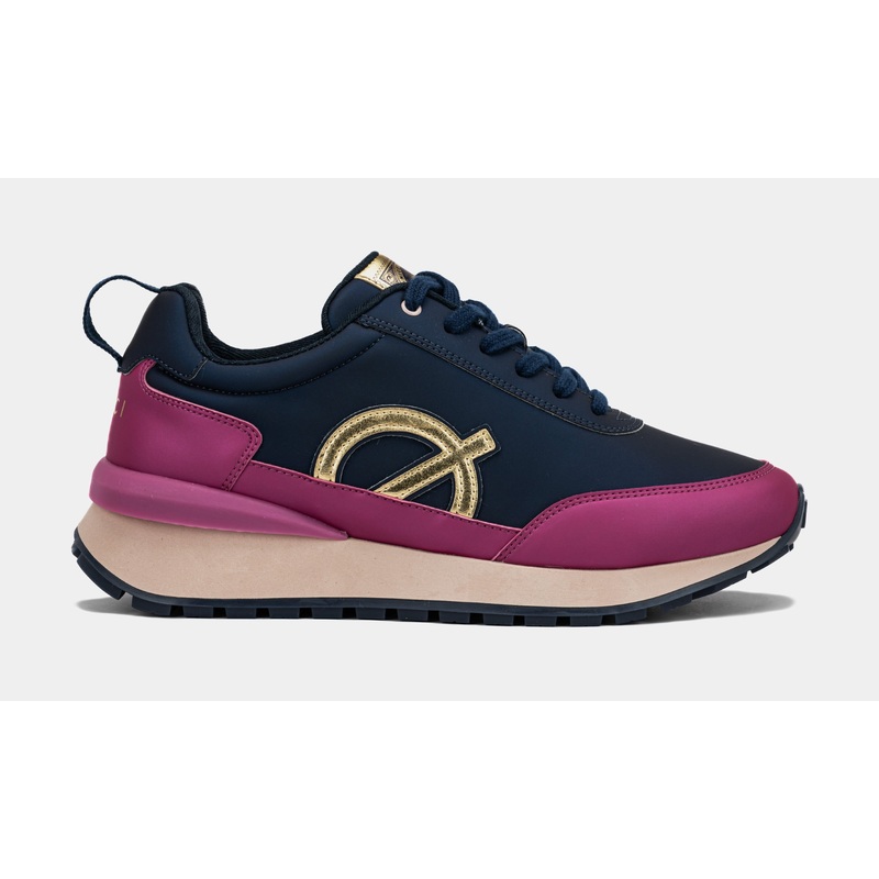 Nicki Minaj x Fusion Press Play Womens Lifestyle Shoes (Metallic Navy/Gold)