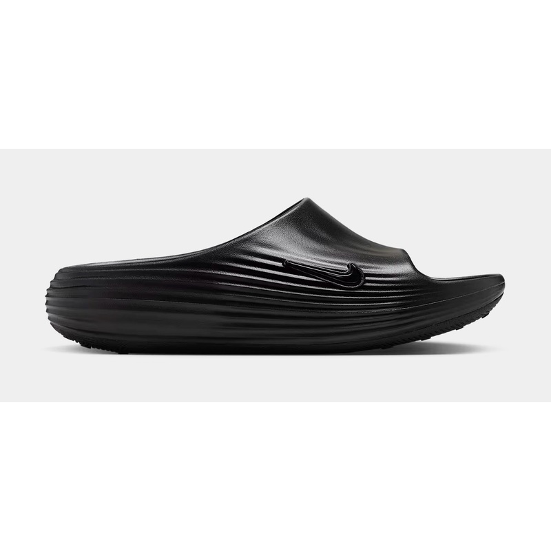 ReactX Rejuven8 Slide Mens Sandal (Black/Black/Black)