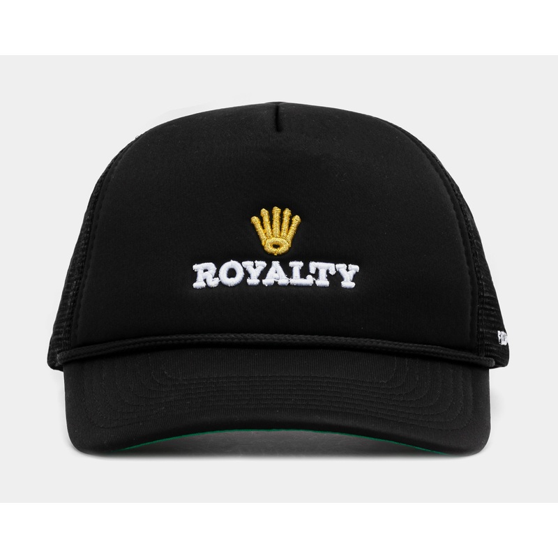 Royalty Crown Trucker Mens Hat (Black)