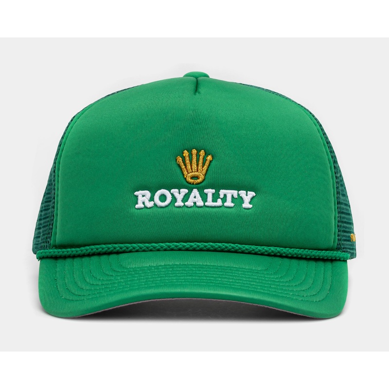 Royalty Evergreen Trucker Mens Hat (Green/White)