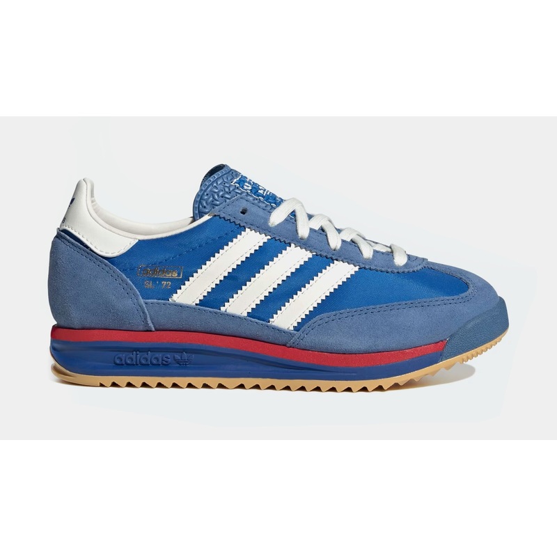 SL 72 RS Grade School Lifestyle Shoes (Blue/Core White/Better Scarlet)
