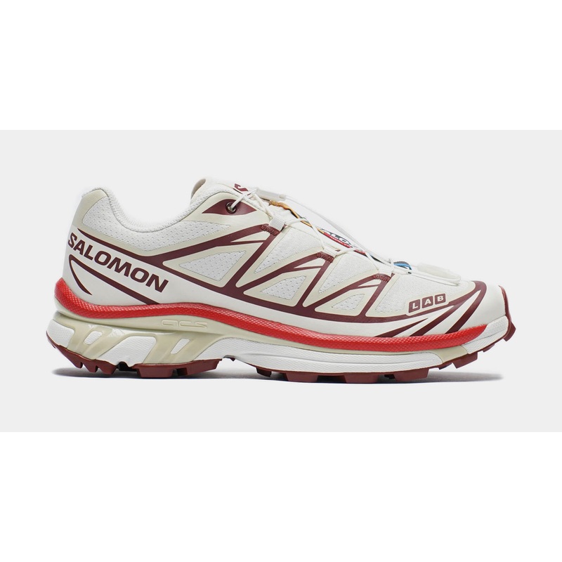 XT-6 Mens Running Shoes (Vanilla Ice/Green Haze/Fired Brick)