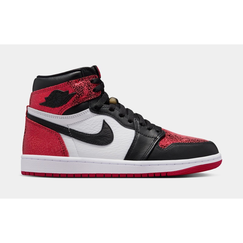 Air Jordan 1 Retro High OG Ruby Womens Lifestyle Shoes (Varsity Red/Black/White)