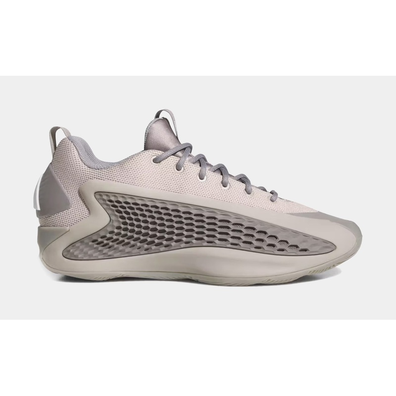 Anthony Edwards 1 Low Mens Basketball Shoes (Metallic Grey/Dove Grey/Cloud White)