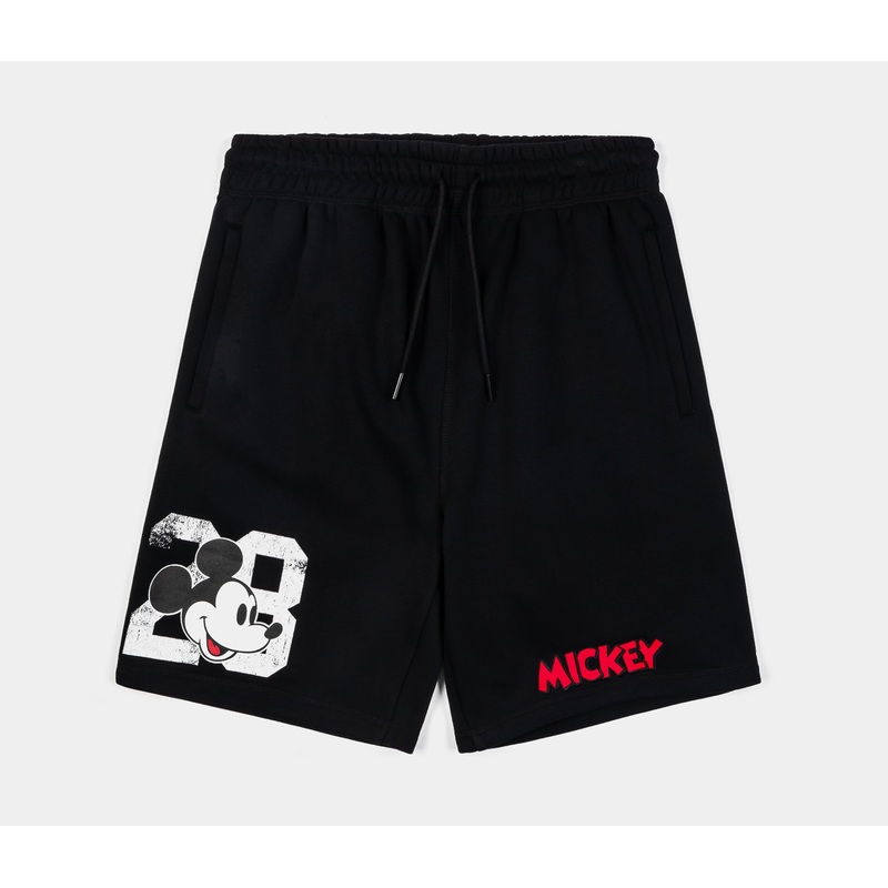 Disney Mickey and Friends By  28 Hybrid Mens Shorts (Black/Red)