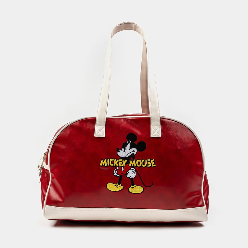Disney Mickey and Friends By  The Mickey Mouse Bowling Tote Mens Bag (Red/Yellow)