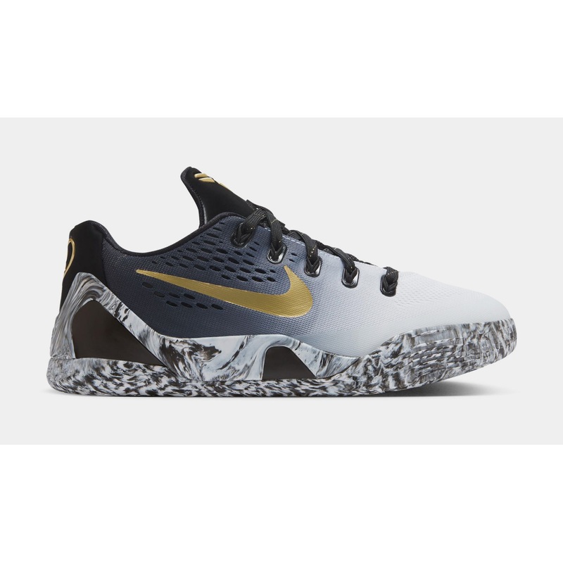 Kobe 9 Gift Of Mamba Grade School Basketball Shoes (Black/Gold)