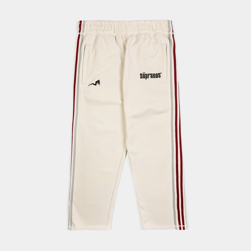 SP x Sopranos Bada Bing Straight Mens Pants (Beige/Red)