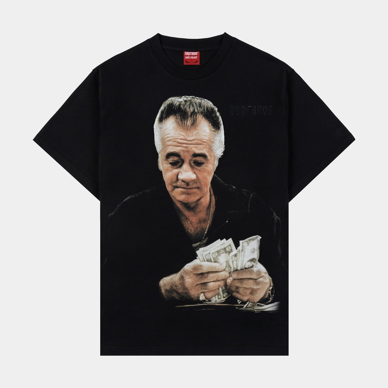 SP x Sopranos Paulie Mens Short Sleeve Shirt (Black)